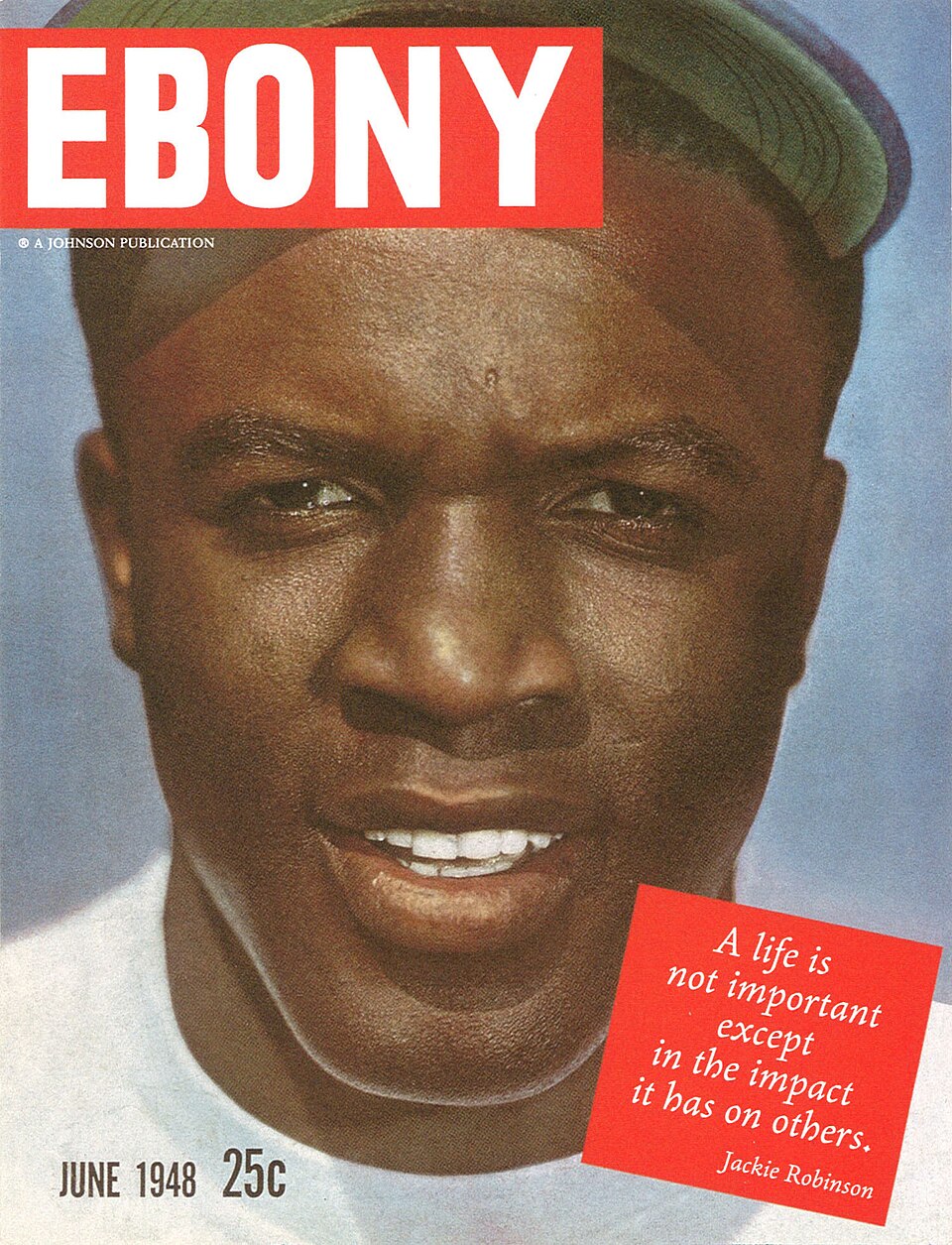 Ebony magazine cover, June 1948
