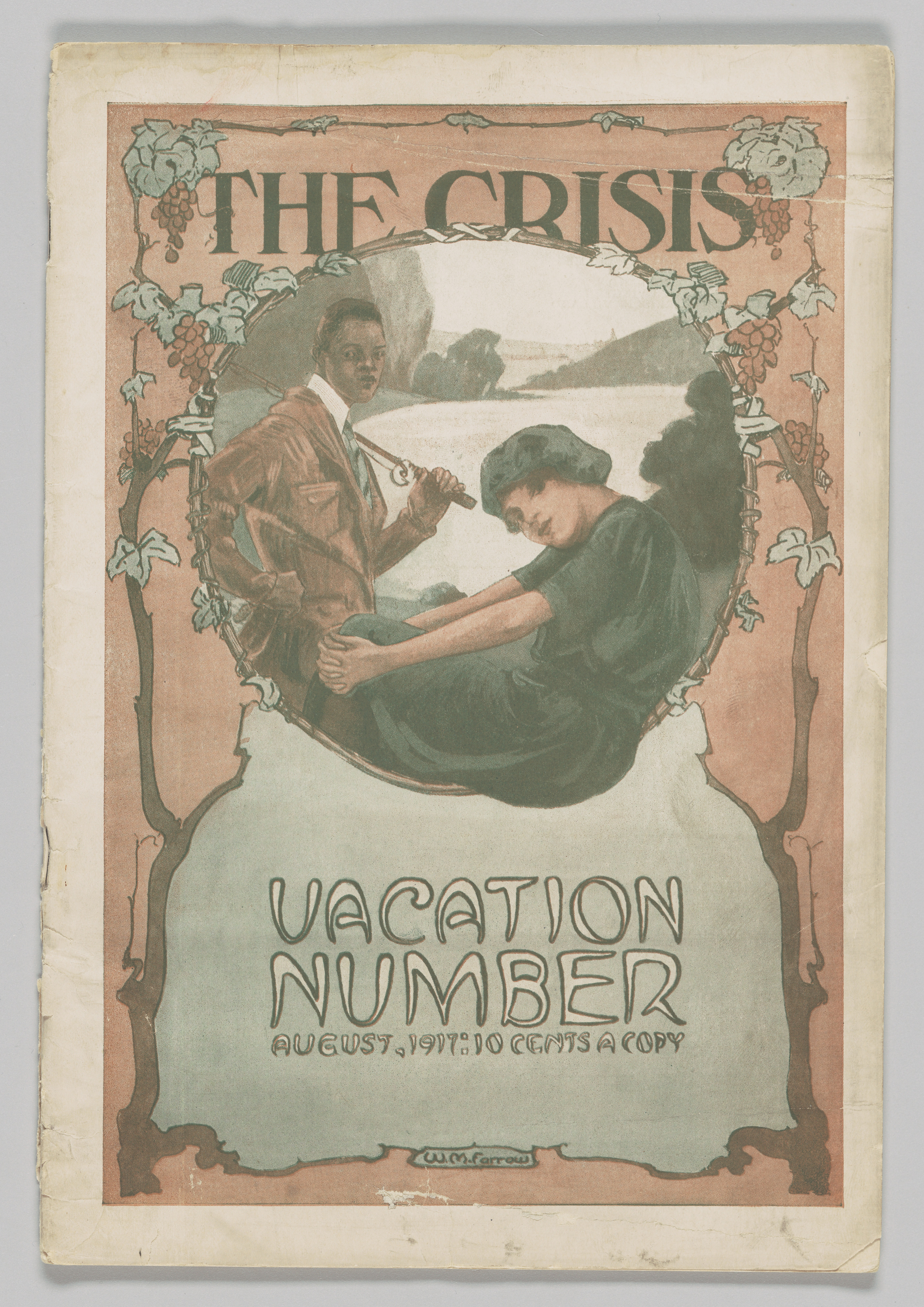 The Crisis magazine cover, August 1917