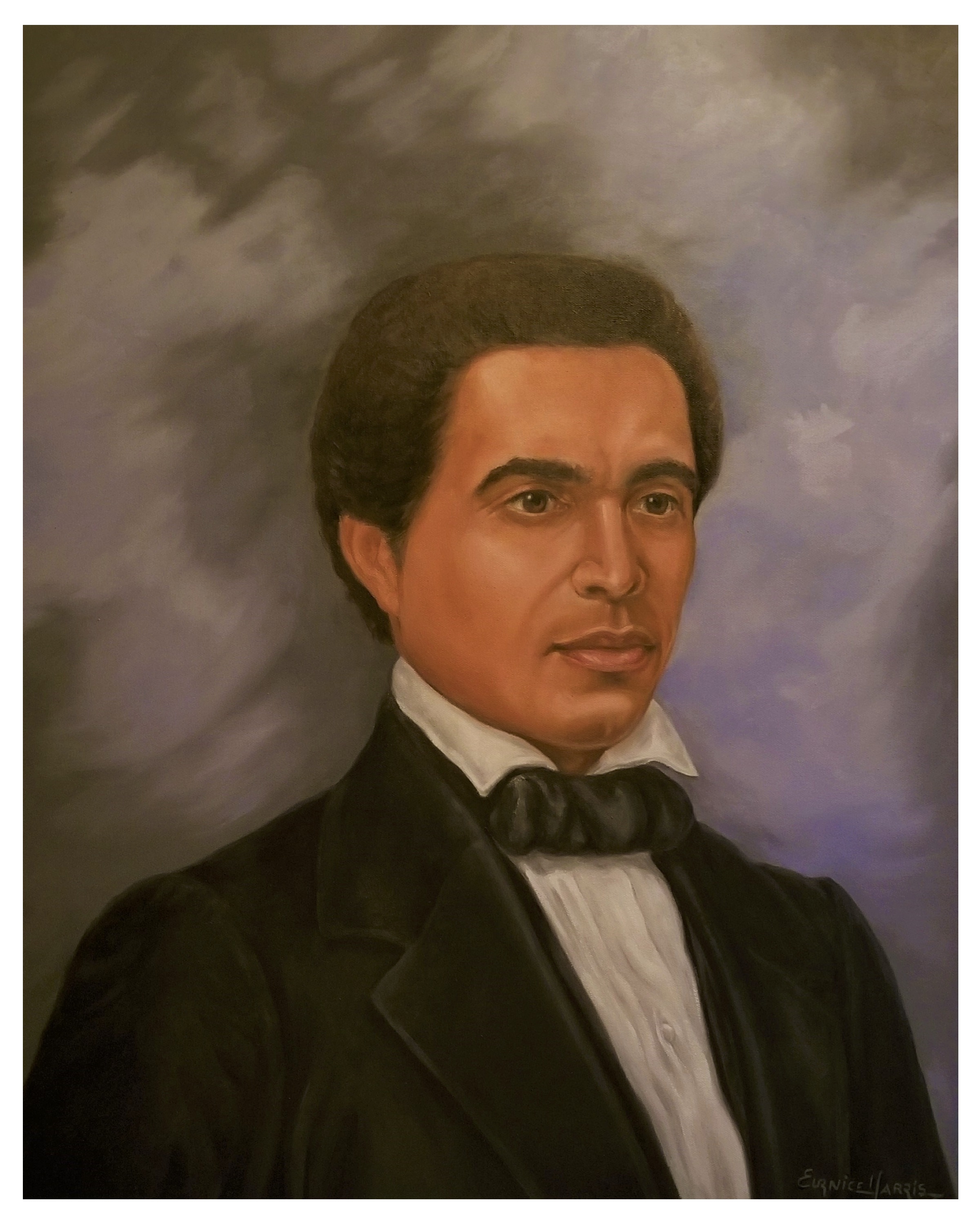 Portrait of John Brown Russwurm, co-editor of Freedom's Journal