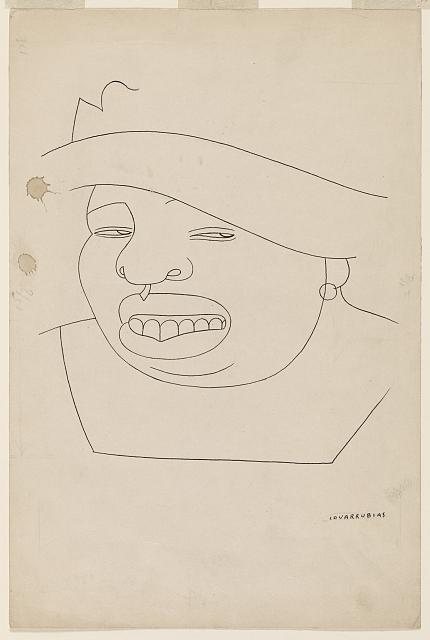 Harlem matron portrait from the Library of Congress