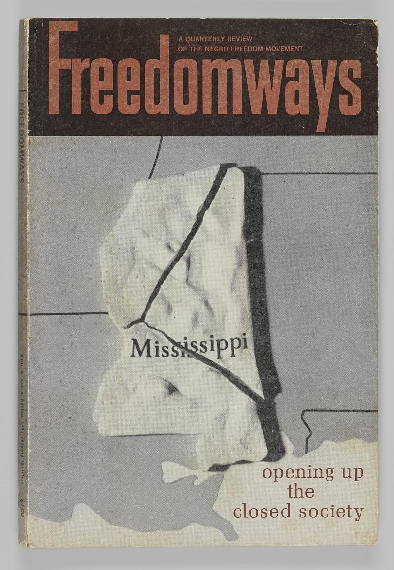 Freedomways cover about Mississippi and opening up the closed society
